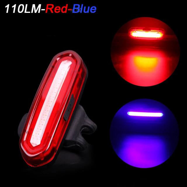 Luz Traseira Impermeável para Bicicleta com LED de Alta Brilho - Segurança para Noite e Ciclismo de MTB