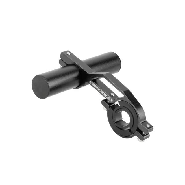 Bicicleta Dupla com Extensor de Guiador e Suporte para Motocicleta, E-Bike com Lâmpada, Velocímetro, GPS e Suporte para Computador