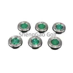 2 peças, 5g/10g/15g/20g/25g/30g/35g/40g verde sorte trevo de quatro folhas pesos para titleist scotty cameron putters. - Image 3