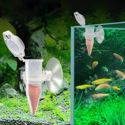 Alimentador automático de peixes com ventosa, Cone de alimentação sem carga para peixe e camarão, Ferramenta alimentadora, 1pc - Image 1