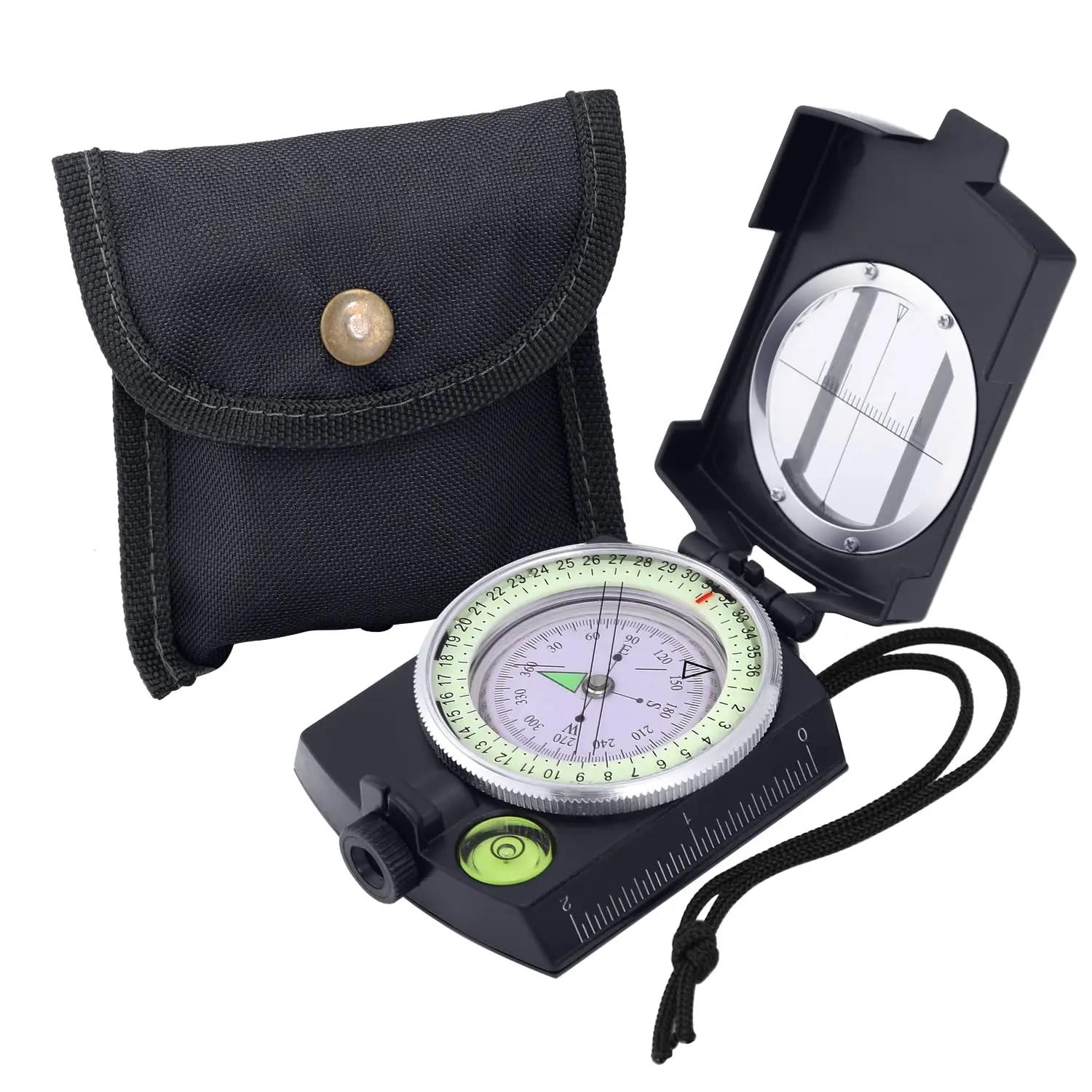Sportneer bússola caminhadas bússola navegação à prova dwaterproof água à prova de choque bússola militar para escalada ciclismo explorar geologia ao ar livre - Image 1