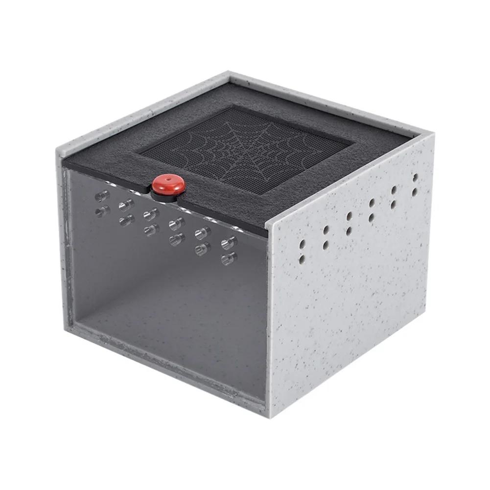 Inseto Breeding Box Terrários, Recipiente para incubação de répteis pequenos Caixa de alimentação acrílica Tanque de gaiola para escorpiões - Image 1