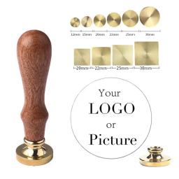 Selos De Metal Personalizados, Selos De Cera, Personalize Seu Logotipo, Alças Substituíveis, Selos De Convite, Presente De Natal - Image 2