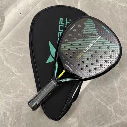 Raquete de tênis Pala Padel Padel, Fibra De Carbono Face Suave, Raquete Esportiva, Equipamento ao ar livre, EVA Face, Novo - Image 2