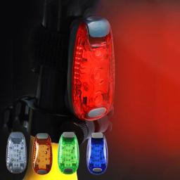 Led luz traseira para bicicleta, impermeável, vermelho, verde, azul, capacete, navegação de barco, luz ao ar livre, 1pcs - Image 1