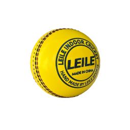 Poliuretano mão costurado bola de críquete, bola amarela, esporte indoor, couro de alta qualidade, peso para criar 110g, peso - Image 4