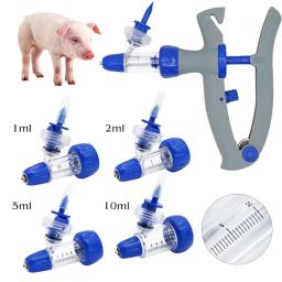 Veterinária Ajustável Seringa Contínua Dose Tubos, Animal Vaccine Injector, Medicine Feeder Acessórios, 1 ml, 2 ml, 5 ml, 10ml - Image 6