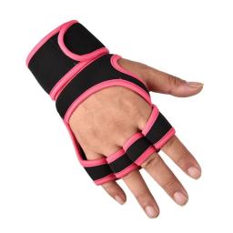 1 par Levantamento de Peso Luvas de Treinamento de Ginástica Apertos Ginásio Do Edifício Do Corpo de Fitness Esportes Dos Homens Das Mulheres Luvas de Palma Da Mão Protector - Image 2