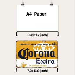 Lata de Cerveja Vintage Sinal, Placa Decorativa, Prato Retro, Decoração da Parede, Bar, Pub, Clube, Homem Caverna, Garagem do Pai, Oficina Pôster - Image 5