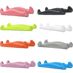 Capa de lâmina de patinação no gelo tpu ajustável figura skate patins de hóquei evitar punção manga de lâmina escalável - Image 2