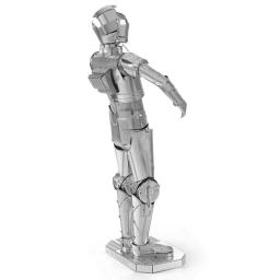 C- 3PO 3D Puzzle Metal Modelo Kits DIY Laser Cut Puzzles Jigsaw Toy Para Crianças - Image 4