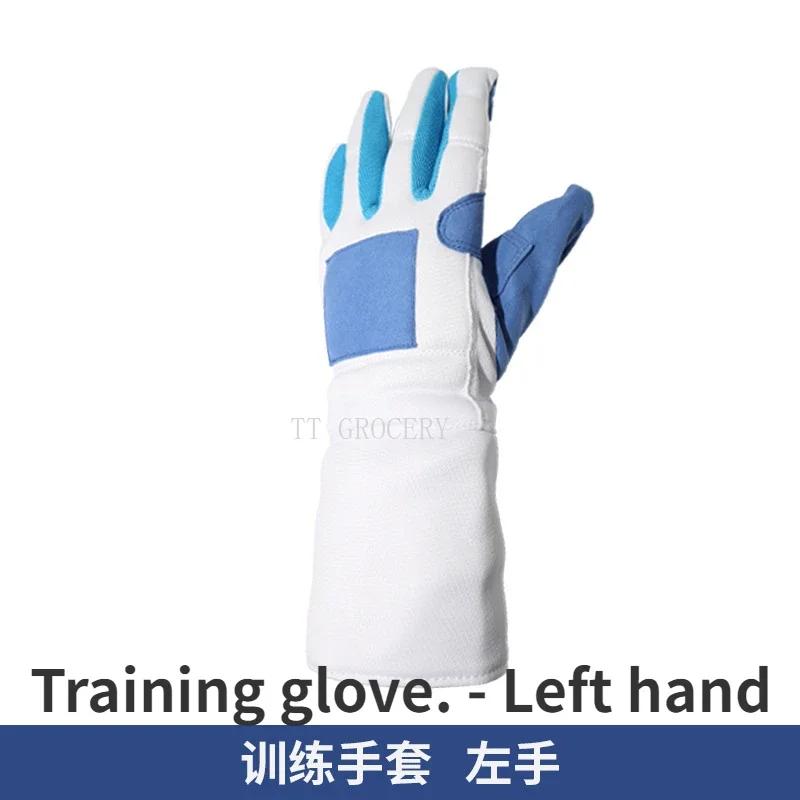 Luvas de treinamento de esgrima antiderrapante para adultos e crianças, Foil Sabre Epee, Proteção de treinamento Equipamento especial de esgrima - Image 1