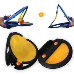 Pais e filhos jogando e catching bola raquete, esportes, fitness, agarrando a mão, jogos ao ar livre, brinquedos para adultos, presentes para crianças - Image 2