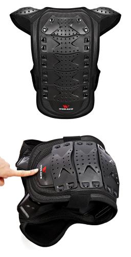 WOSAWE-Armadura de Peito e Costas para Motocicletas, Colete Motocross, Equipamento de Proteção para Crianças, Corridas Resistentes a Drop, Ombro, Armadura Corporal - Image 2