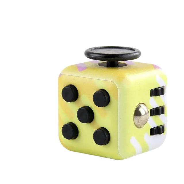 Fidget Cube Brinquedo Antiestresse Alívio da Ansiedade e TDAH