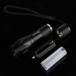 Zoomable impermeável lanterna LED, tocha durável, ao ar livre prático, caminhadas, Camping Acessório, Home Repair Tool, 500 Lumen, 1pc - Image 6