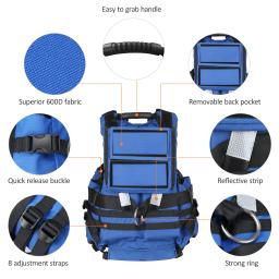 Casaco salva-vidas para adultos Dispositivo de flutuação Fato de segurança, Esportes aquáticos, Caiaque, Surf, canoagem, colete de sobrevivência - Image 6
