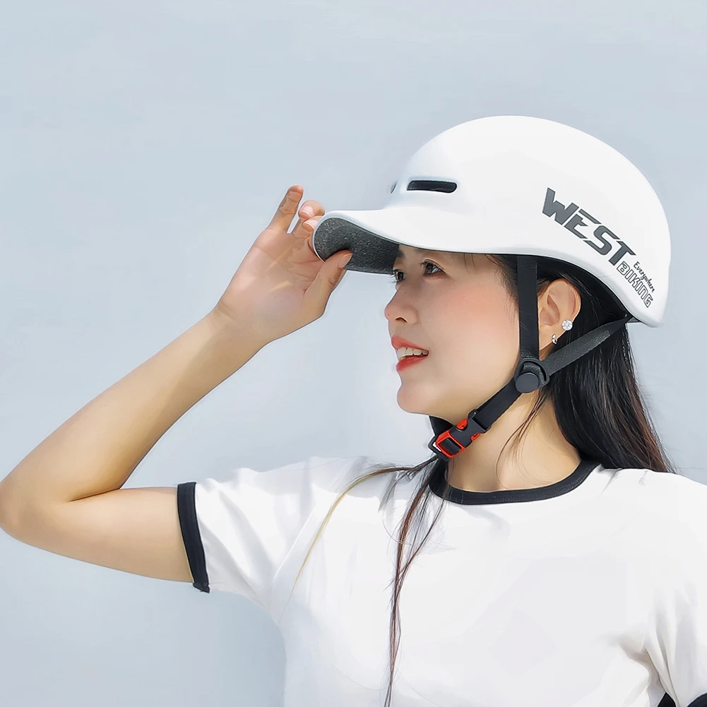 West bike-capacete de bicicleta com aberturas para homens e mulheres, equipamento de segurança bicicleta, scooter elétrico, MTB - Image 3
