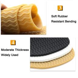 Solas de borracha para fazer sapatos, substituição da sola, patch de reparo do sapato, antiderrapante, resistente ao desgaste, protetor completo, tênis - Image 3