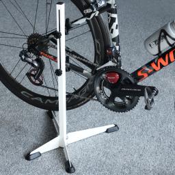 ThinkRider Suporte de estacionamento para piso de bicicleta, suporte para mountain bike, armazenamento interno de garagem, suporte de substituição para manutenção - Image 1