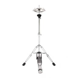 IRIN-Percussão Instrument Acessórios, Kit de Bateria, Prato, Ferramentas Auxiliares, Hi-Hat Bells, Jingles, Tambourine, Material Inoxidável, 6 Polegada - Image 2