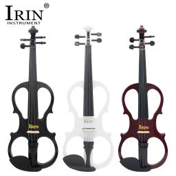 IRIN-violino elétrico com painel de bordo, violino elétrico com acessórios caso, violino profissional para a prática, AU-03 - Image 2