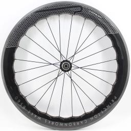 Mais novo 700c bicicleta de estrada ud completo fibra carbono rodado clincher tubeless jantes 65mm onda 25mm largura v freio - Image 4