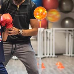 Saco de boxe de velocidade autônomo treinador suporte saco de velocidade para boxe casa saco de boxe de velocidade saco de pancadas pesado para adultos crianças meninas - Image 3
