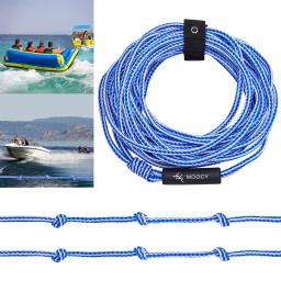 Corda De Reboque De Esqui Aquático, Corda rebocável do tubo do barco com aderência, Corda De Reboque De Surf, Corda Wakesurf, Acessórios de lancha e Wakeboard - Image 1