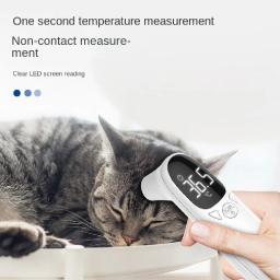 Sem contato infravermelho tipo orelha termômetro de medição, temperatura exata, animal de estimação, cão, gato, coelho, clínica, casa, 1pc - Image 2
