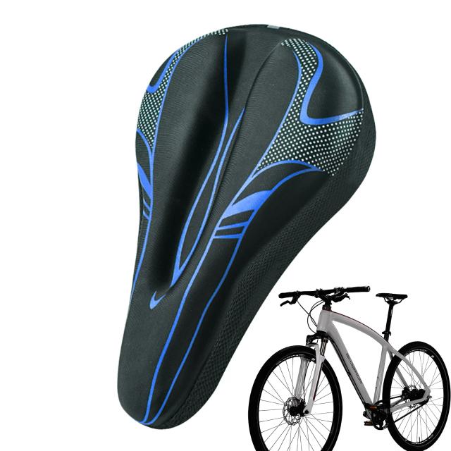Capa de Selim de Bicicleta 3D Respirável com Gel Acolchoado para Conforto Máximo em MTB e Estrada