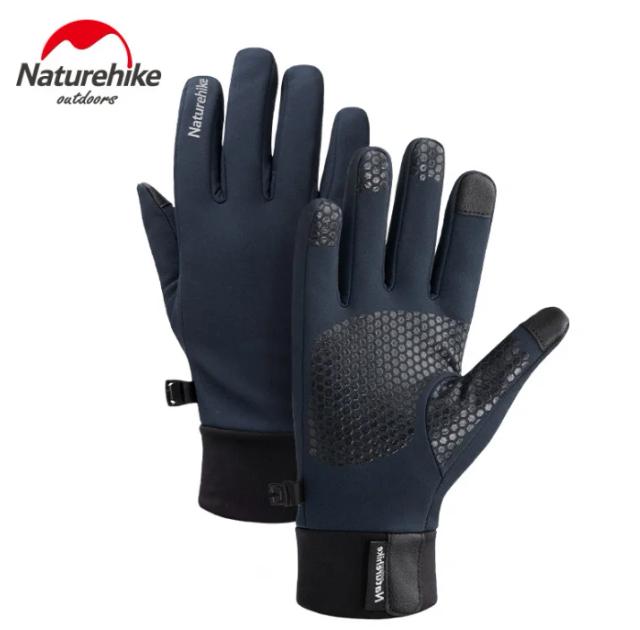 Luvas Quentes Touch Screen NatureHike para Esportes ao Ar Livre no Inverno, Ideais para Corrida e Ciclismo
