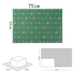 Papel De Embrulho De Presente De Natal, Artesanato De DIY, Papel Kraft para Decoração De Embalagem De Festa De Natal Ano Novo, 1Pc - Image 2