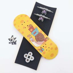 Conjunto de escala de madeira de 29 mm com rodas de rolamento de caminhão de metal Pro Deck - Image 6