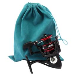 Acessórios de equipamento de pesca bolsa de armazenamento de roda de pesca saco de cordão para artes de pesca suprimentos de pesca acessórios carretel de pesca - Image 1