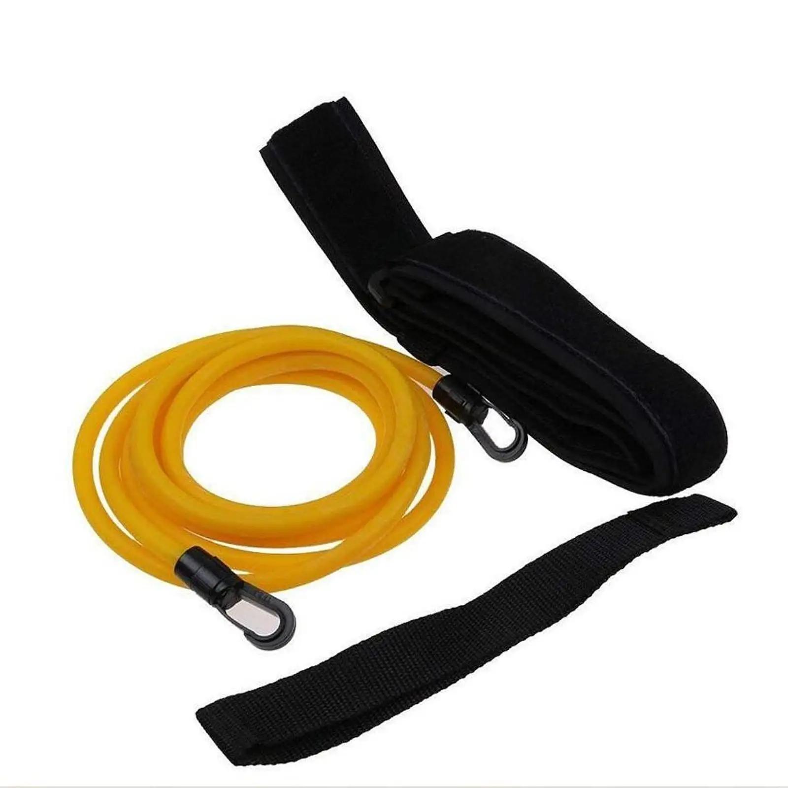 Dispositivo profissional do instrutor da natação para adultos e crianças, resistência da correia, correia, treinamento da natação, tubo de borracha seguro, instrutor da associação, 4m - Image 1