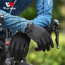 BIKING OCIDENTAL-Luvas antiderrapantes de ciclismo, Windproof, Tela sensível ao toque, bicicleta, esportes ao ar livre, MTB, bicicleta, caminhadas, pesca - Image 2