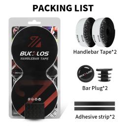 Bucklos fita para guidão de bicicleta, confortável, antiderrapante, alça de barra, absorção de choque, corrida de estrada, ciclismo, fitas de aderência - Image 6