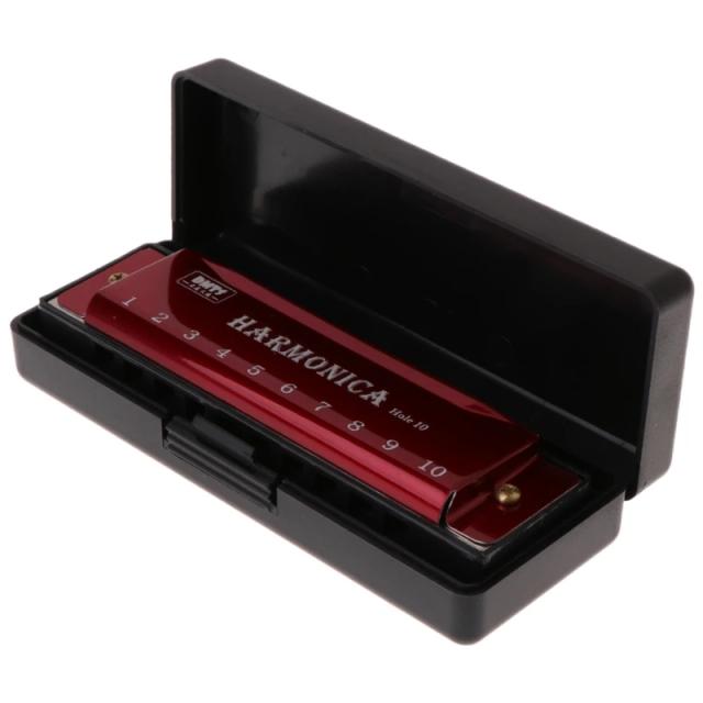 Furador Educacional de Gaita Key of Blues com 10 Furos - Modelo 094C
