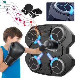 Música Boxing Machine para Adultos e Crianças, Bluetooth Boxing Wall Target, Sports Fitness Trainer, Home Exercício Response Training - Image 2