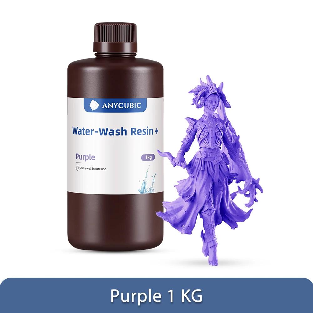 Anycubic-Resina De Lavagem De Água, Alta Precisão, Baixo Odor, Baixa Viscosidade, Suporte De 3 Maneiras, Lavagem Para LCD, Impressora 3D,Compre 2kg e ganhe 1kg grátis Somente para o Brasil - Image 1