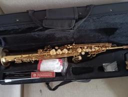 Original Japão saxofone soprano, instrumentos de sopro com caso, platina, ouro, Bb, 82, 82z, 1 :1 - Image 6