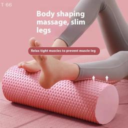 Para exercícios de pilates, treinos domésticos aprimorados, diâmetro 9.6cm, comprimento 30cm, rolo redondo de espuma eva, rolo hexagonal - Image 2