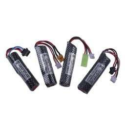 Bateria Li-ion para Airsoft Electric Water Toys Gun, Splatter automático, Rifle de bola, Paintball, Pistola Airsoft, 7.4V, 2000mAh, 18350 - Image 1