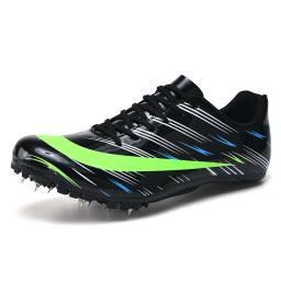Sapatos esportivos antiderrapantes para homens, tênis profissionais, picos de atletismo, calçado de corrida, tracky profissional, novo - Image 1