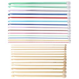 Alumínio multicolor tricô agulha, alumínio, 2.5mm-11mm, para tricô cachecol, camisola, camisola, tricô ferramenta - Image 1