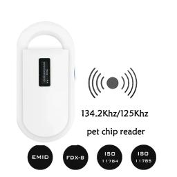 Handheld Pet Scanner com Smart Chip, ID Scanner, gato e cavalo, Tag Transponder, PET, ISO11784/5, FDX-B/A, Tubo de vidro, 134.2Khz - Image 5