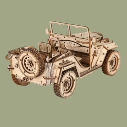 Quebra-cabeça 3D Diy Modelo de montagem de carro de brinquedo de madeira para aniversário adulto Halloween presentes de Natal - Image 5