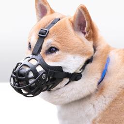 Ajustável Soft Silicone Dog Muzzles, Anti morder, Máscara de boca, Focinho ajustável do cão, Pare de latir - Image 1