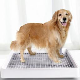 Plastic Dog WC Supply, Puppy Pad Holder, Pet Training Acessório - Image 1